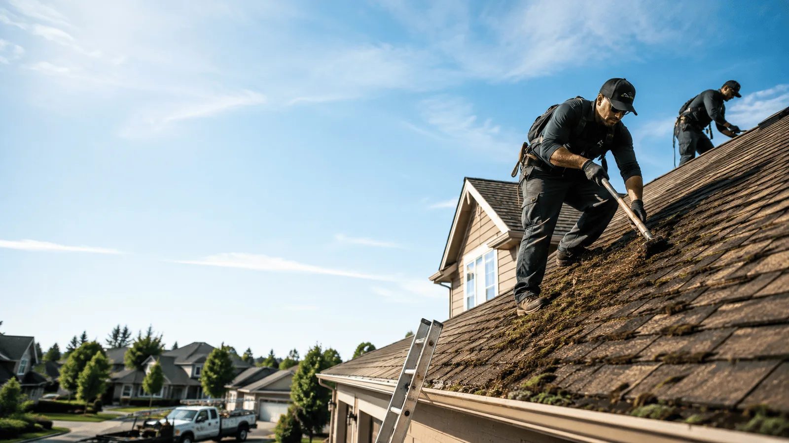Roof Moss Removal in Franklin, VA near me